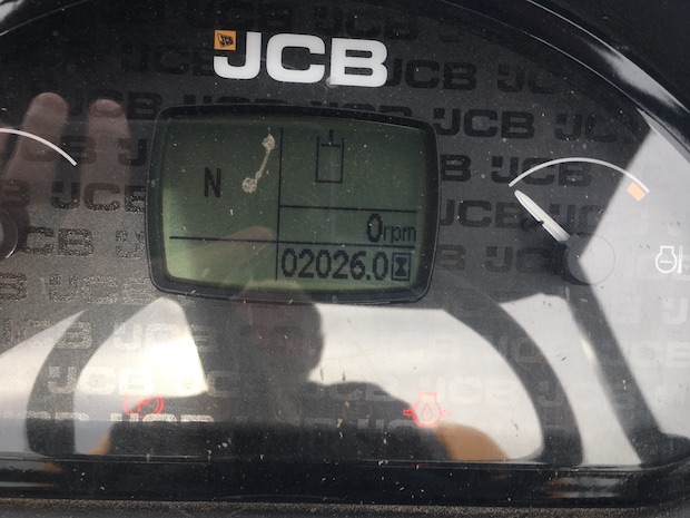 2015 JCB 407 Wheel Loader hours.