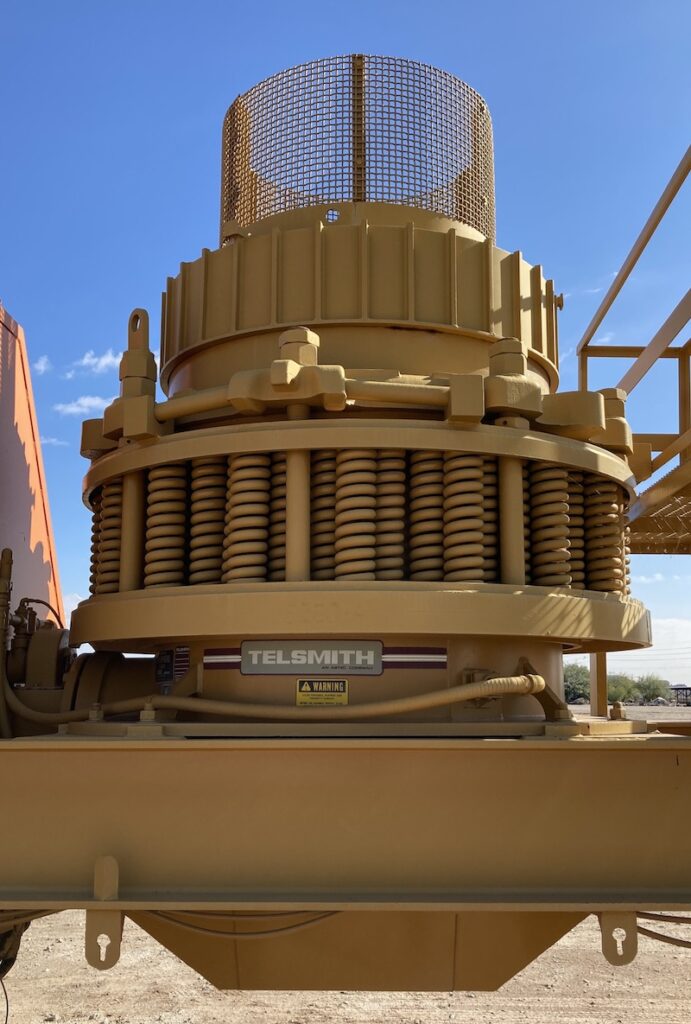 Telsmith 48S Style "D" Cone Crusher.