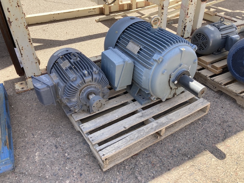 Pallet two, 25HP & 150HP.